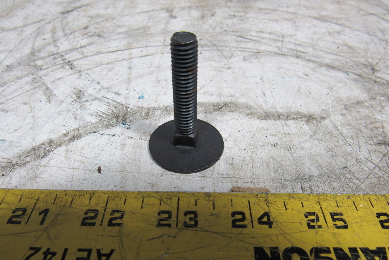 Tapco 3/8-16x2" Black Finish Elevator Bolt W/Finished Hex Nut Box of 50