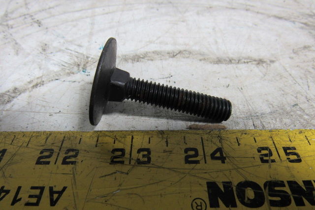 Tapco 3/8-16x2" Black Finish Elevator Bolt W/Finished Hex Nut Box of 50