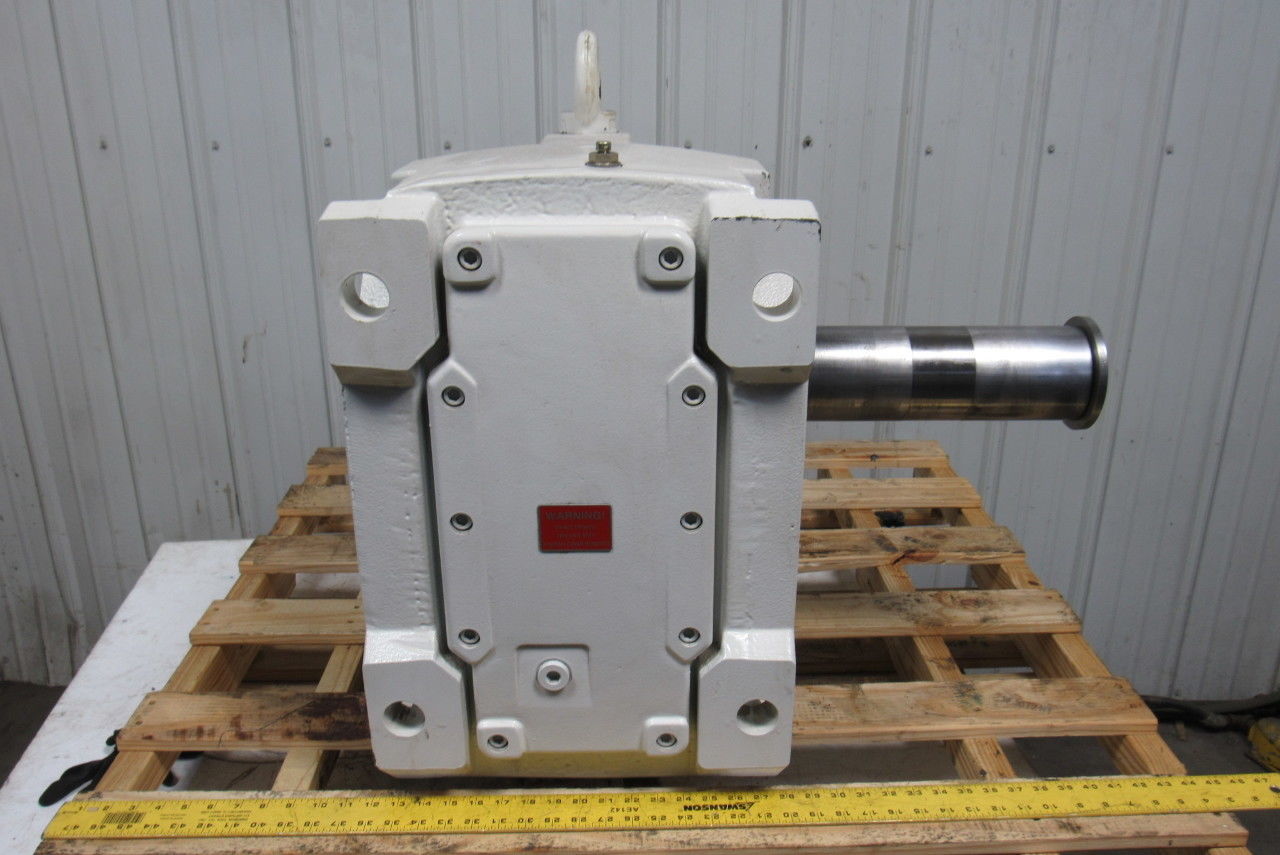 NORD GEAR 9082XZ-N210TC 82.88:1 Speed Reducer Gearbox Right Angle 06200 In/Lb.