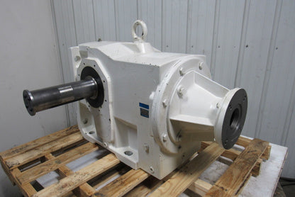 NORD GEAR 9082XZ-N210TC 82.88:1 Speed Reducer Gearbox Right Angle 06200 In/Lb.