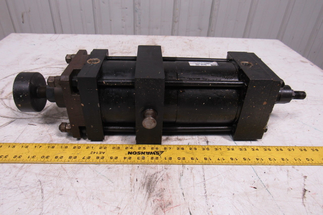 Parker 05.00DDTC2ANU14AC9.00 2AN Series Pneumatic Air Cylinder 5" Bore 9" Stroke