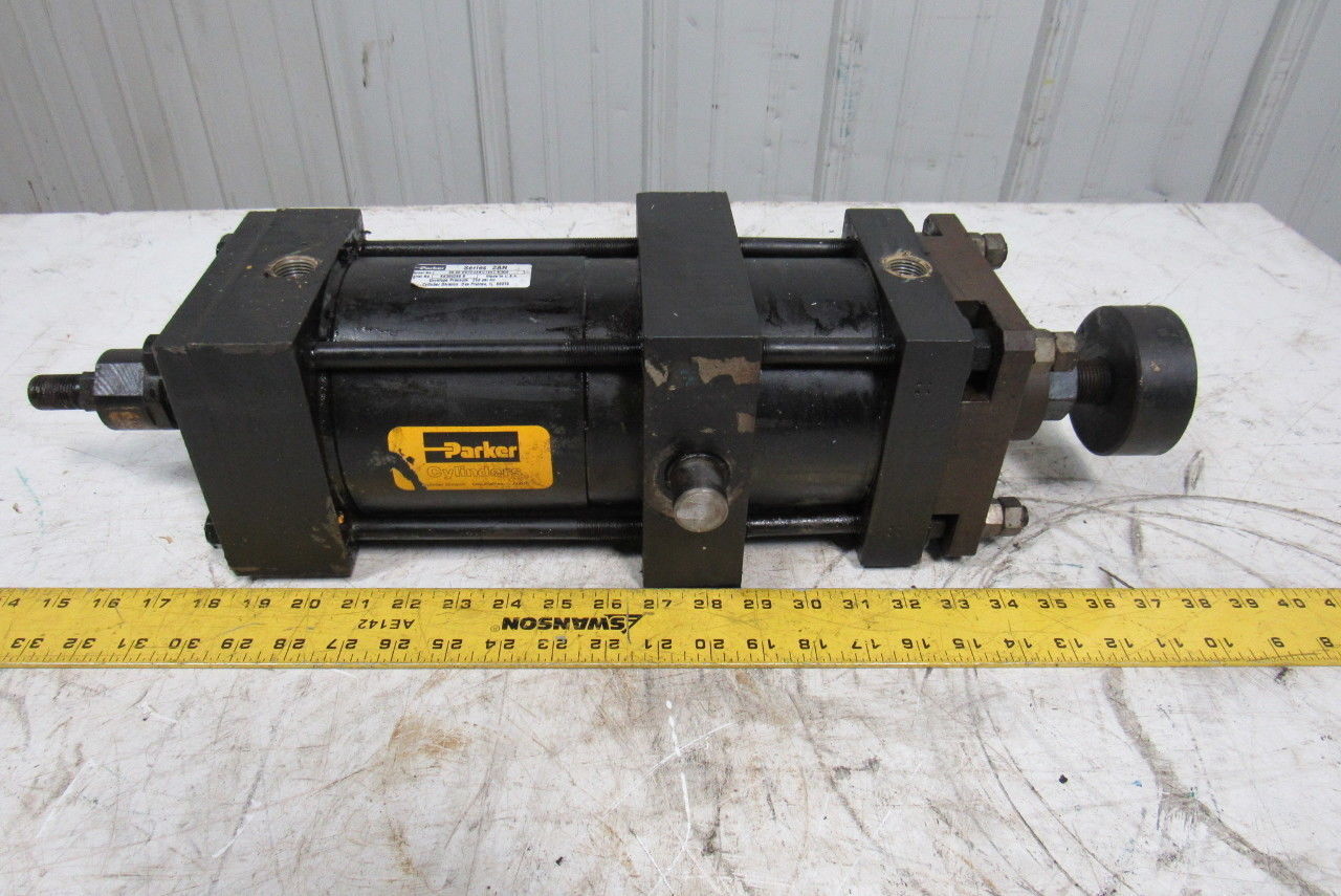 Parker 05.00DDTC2ANU14AC9.00 2AN Series Pneumatic Air Cylinder 5" Bore 9" Stroke