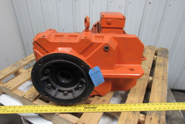 Bauer BF60-24/D16LA84/AM 2 Speed Offset Gearmotor 460V 3PH 880/1760RPM