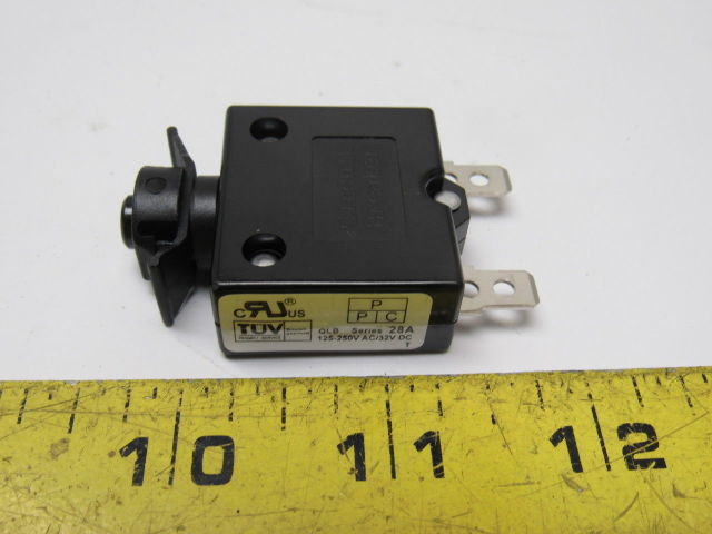 TUV 28A 125-250 VAC 32 VDC Push Reset Thermal Circuit Breaker Box Of 900