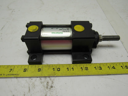 Numatics S2AK-01A1C-AM22 Pneumatic Air Cylinder 1-1/2" Bore 1" Stroke