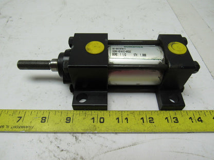 Numatics S2AK-01A1C-AM22 Pneumatic Air Cylinder 1-1/2" Bore 1" Stroke