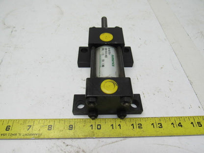 Numatics S2AK-01A1C-AM22 Pneumatic Air Cylinder 1-1/2" Bore 1" Stroke