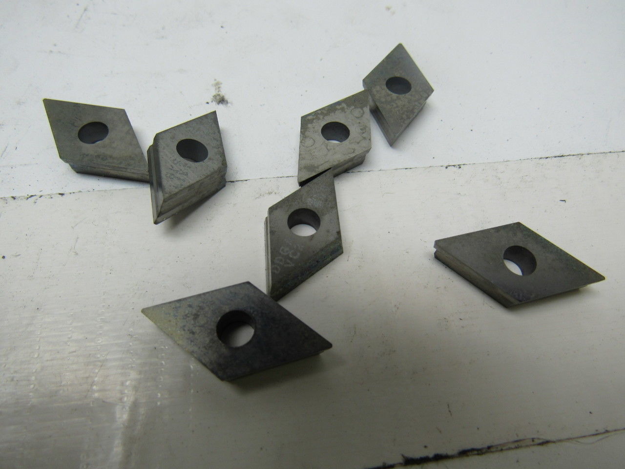 Supreme TRI-BIT Indexable Insert Cutting Tool Style 431W Grade VC2 Lot of 7