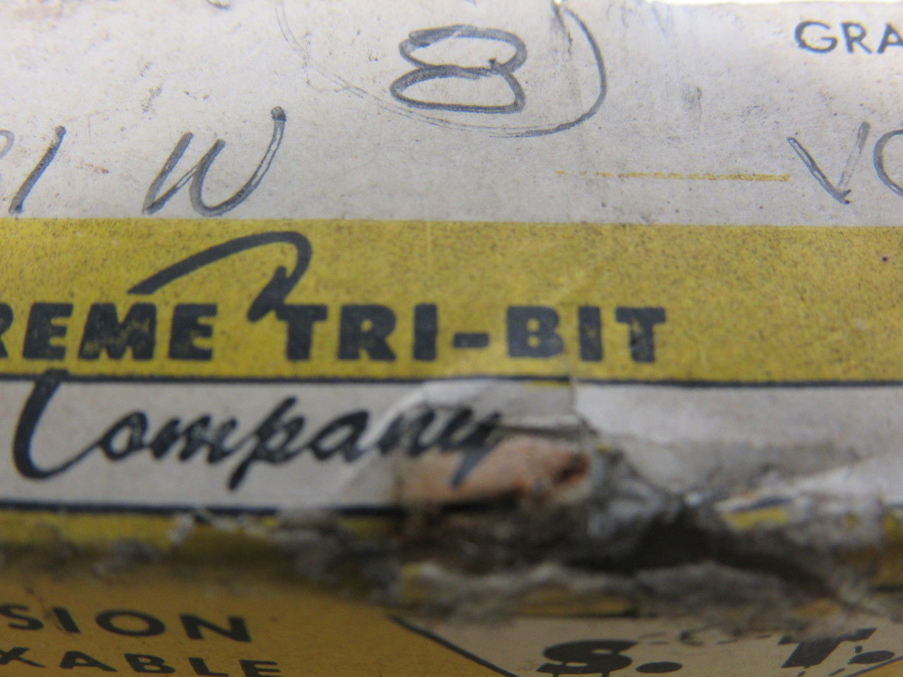 Supreme TRI-BIT Indexable Insert Cutting Tool Style 431W Grade VC2 Lot of 7