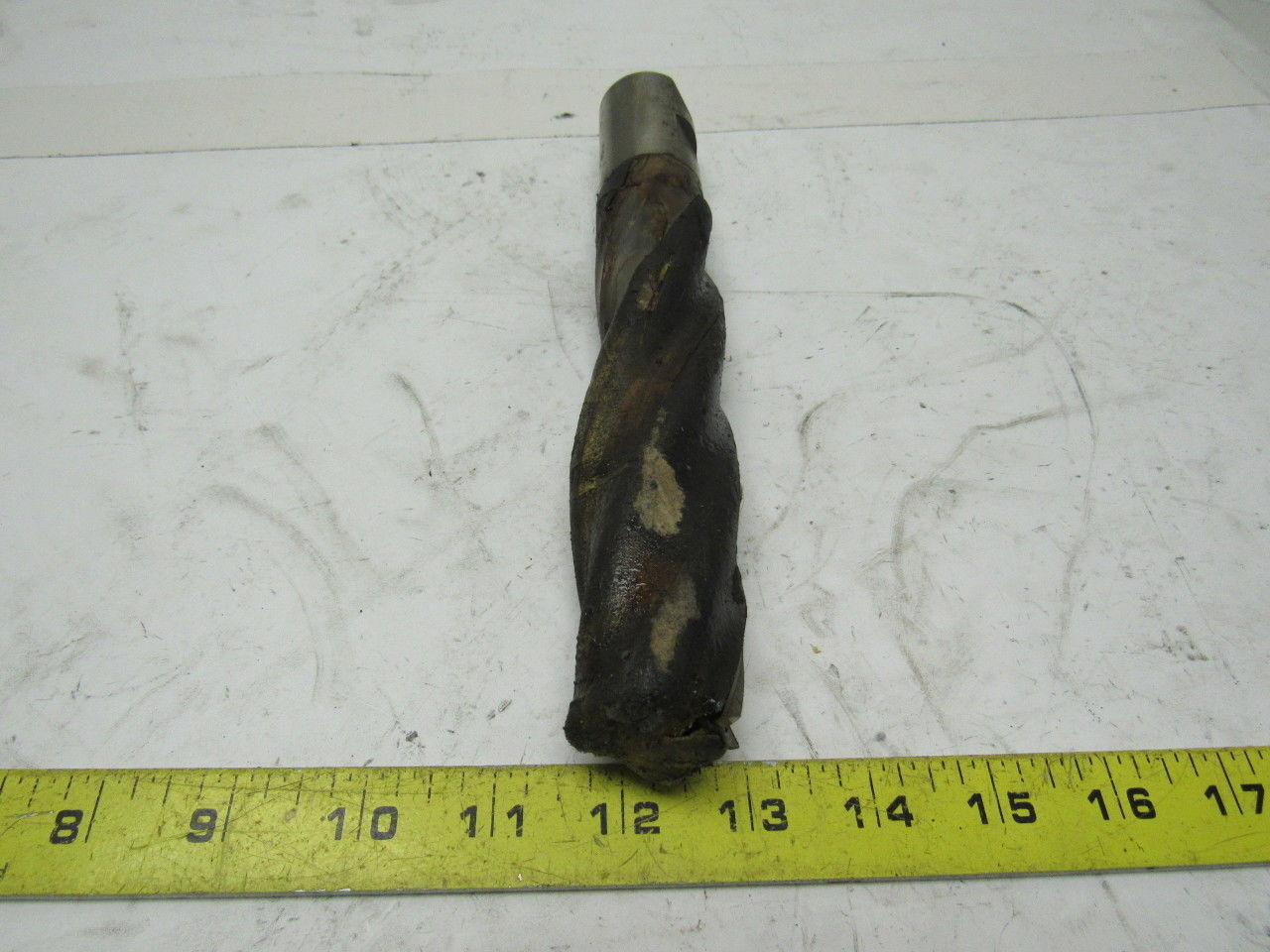 4 Flute 1" x 6" Cut HSS End Mill 8-1/2" OAL 1-1/4" Shank Sharp!