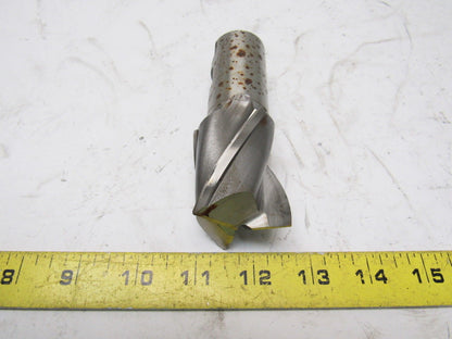 OSG 3 Flute 1-1/4" x 2" Cut HSS End Mill 4-1/2" OAL 1-1/4" Shank Sharp!