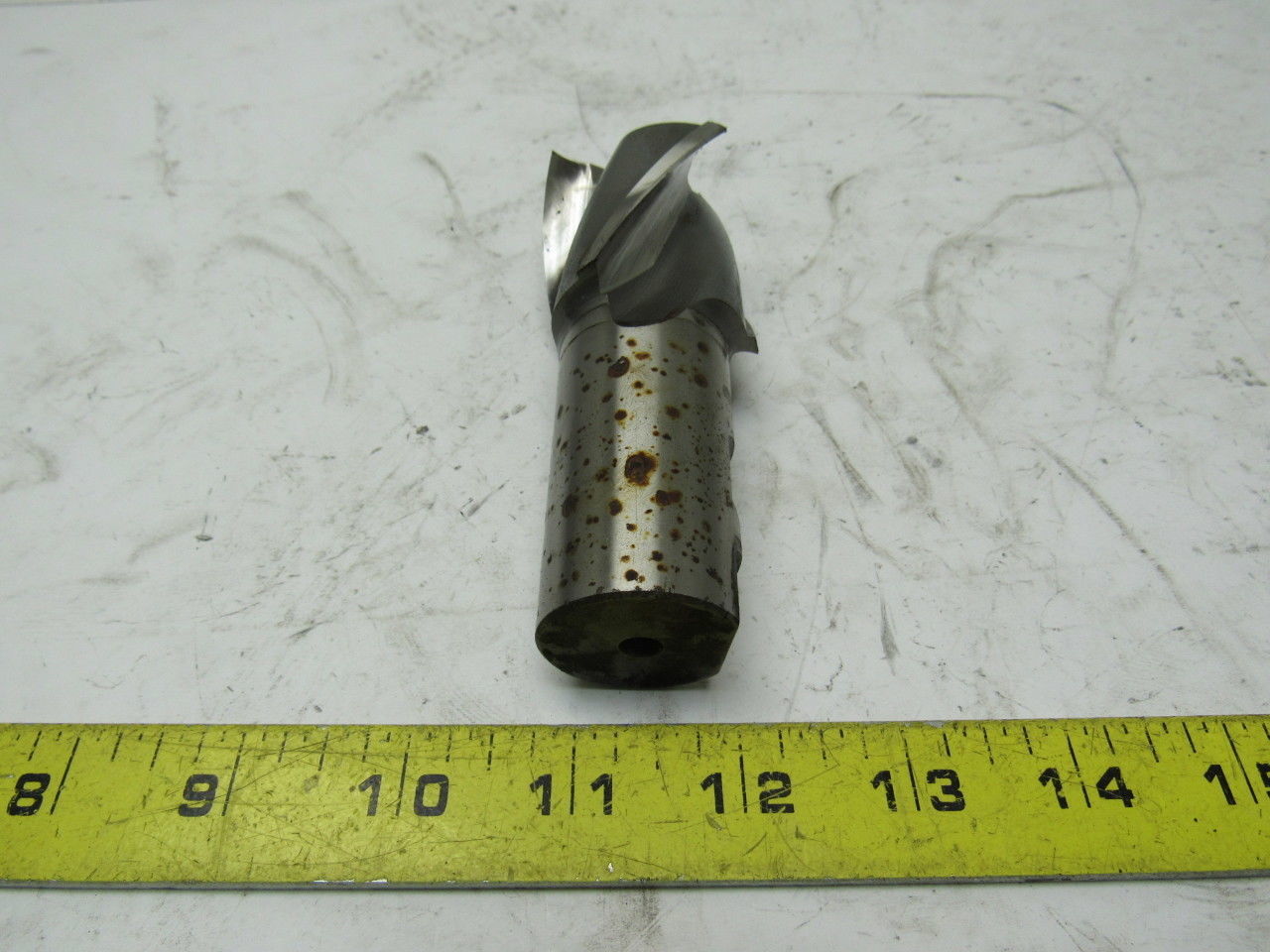 OSG 3 Flute 1-1/4" x 2" Cut HSS End Mill 4-1/2" OAL 1-1/4" Shank Sharp!