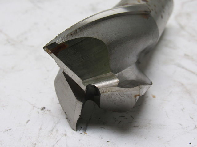 OSG 3 Flute 1-1/4" x 2" Cut HSS End Mill 4-1/2" OAL 1-1/4" Shank Sharp!