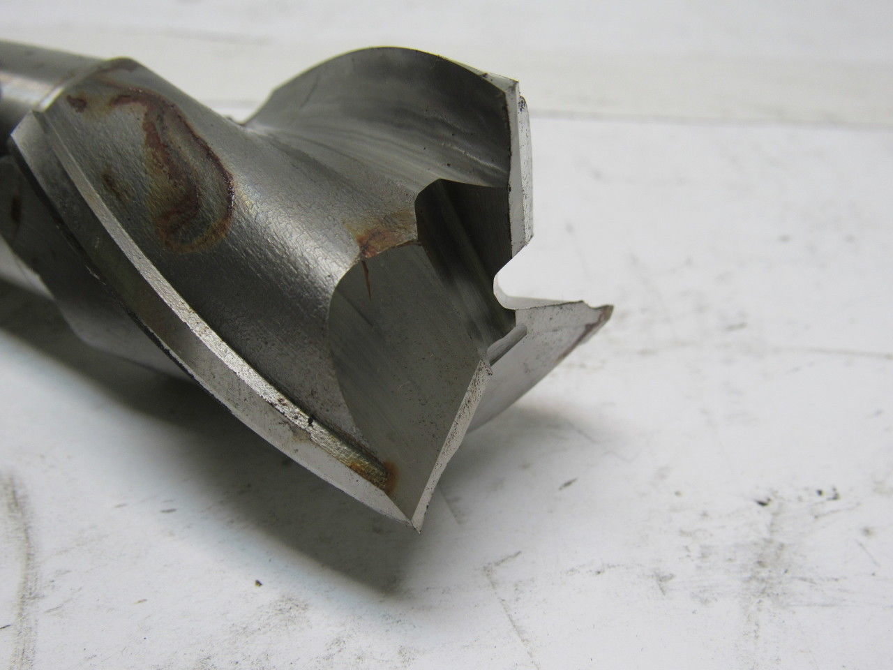 OSG 3 Flute 1-1/4" x 2" Cut HSS End Mill 4-1/2" OAL 1-1/4" Shank Sharp!