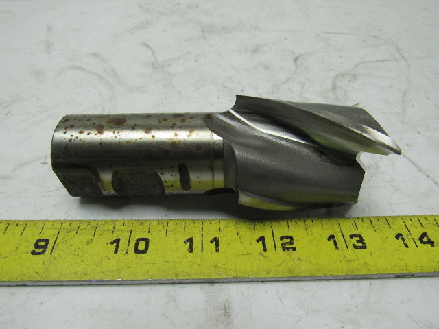 OSG 3 Flute 1-1/4" x 2" Cut HSS End Mill 4-1/2" OAL 1-1/4" Shank Sharp!