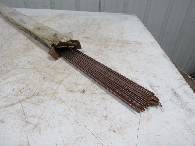 1/8" x 36" ER 70S-6  Copper Coated Tig Filler Rod  8+lbs