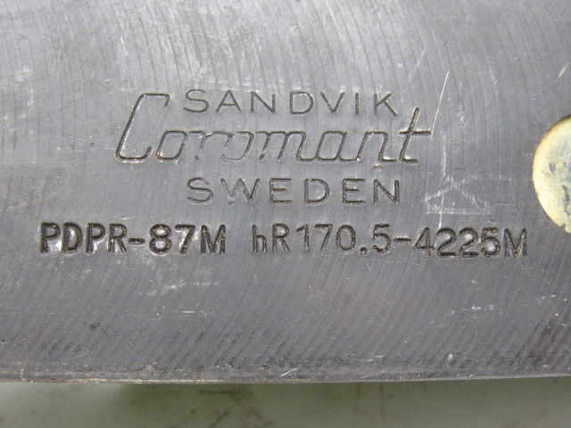 SANDVIK COROMANT PDPR 87M HR170.5 4225M Indexable Inserts Lathe Tool Holder