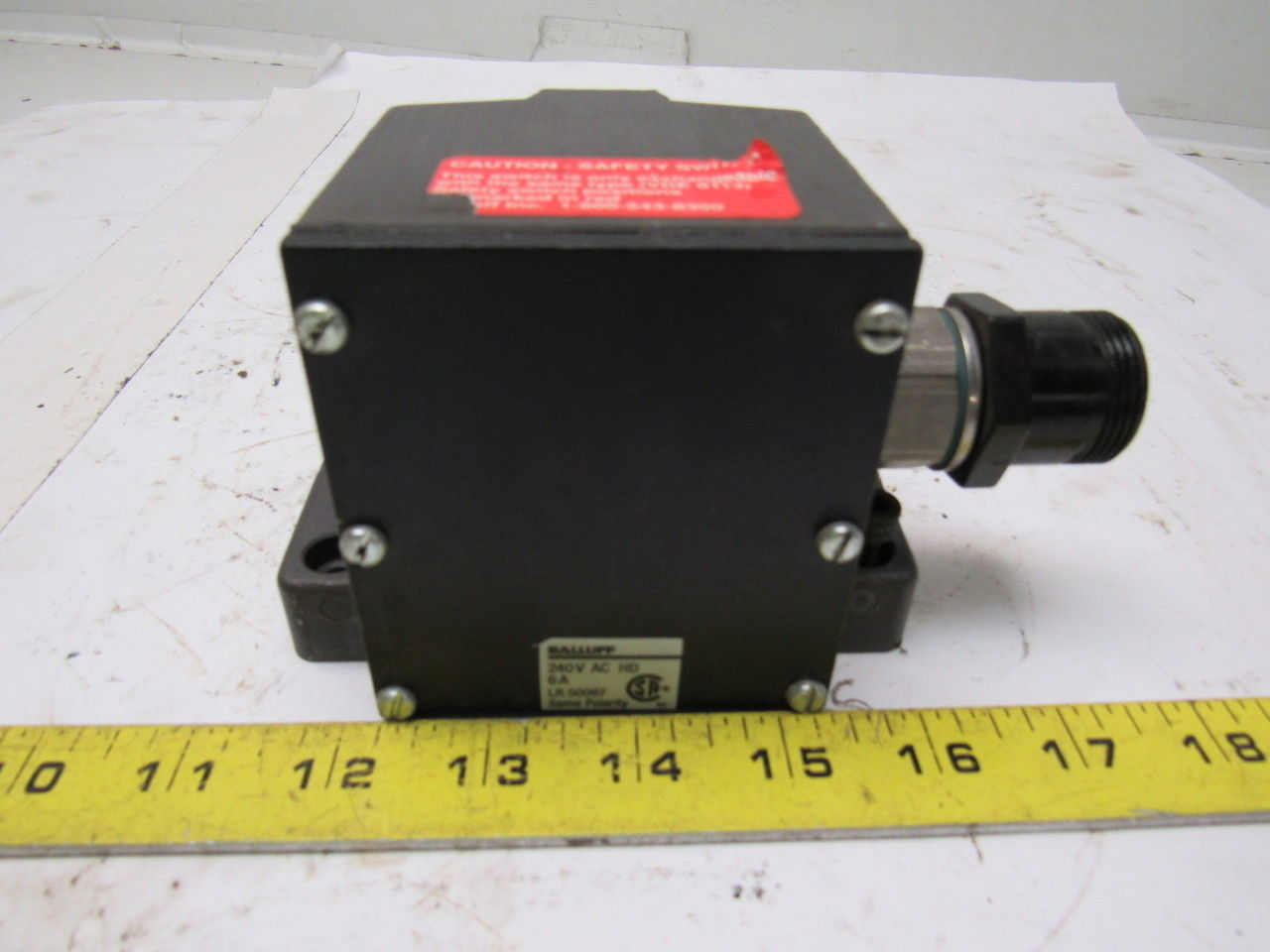 Balluff BNS-113-D04-L12-100 Mechanical 4 Position Roller Limit Switch