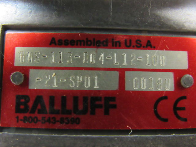 Balluff BNS-113-D04-L12-100 Mechanical 4 Position Roller Limit Switch