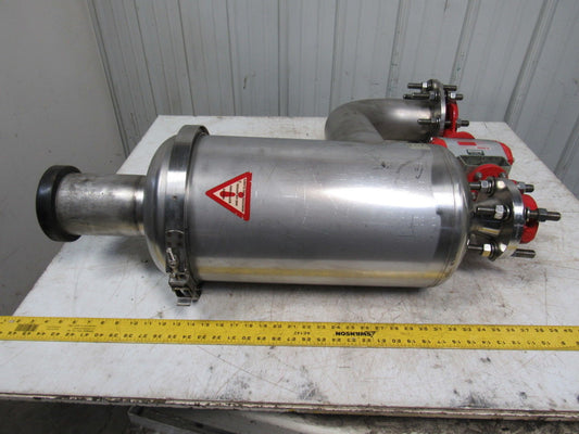 ZERO GRAVITY FILTERS BRAY CONTROLS Filter Unit With Dual Valve(4"&2") Actuator