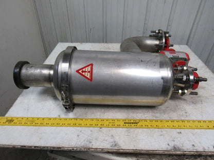 ZERO GRAVITY FILTERS BRAY CONTROLS Filter Unit With Dual Valve(4"&2") Actuator