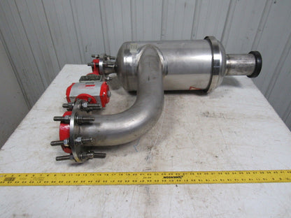 ZERO GRAVITY FILTERS BRAY CONTROLS Filter Unit With Dual Valve(4"&2") Actuator