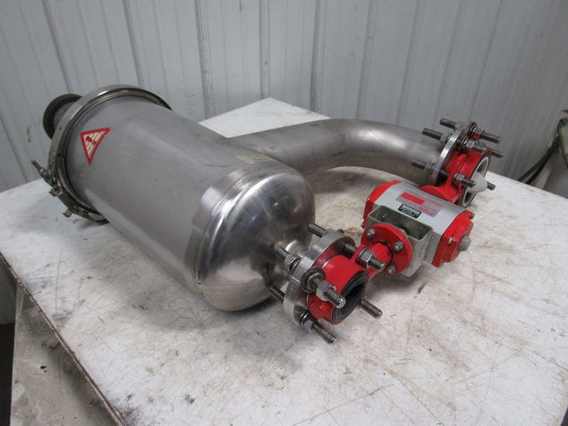 ZERO GRAVITY FILTERS BRAY CONTROLS Filter Unit With Dual Valve(4"&2") Actuator