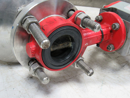 ZERO GRAVITY FILTERS  BRAY CONTROLS S.S.Filter Unit With Dual Valves & Actuator