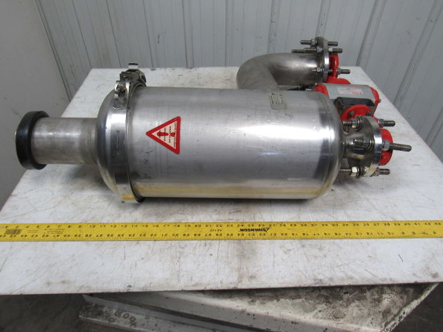 ZERO GRAVITY FILTERS  BRAY CONTROLS S.S.Filter Unit With Dual Valves & Actuator