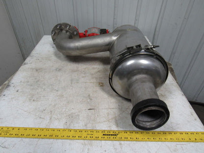 ZERO GRAVITY FILTERS  BRAY CONTROLS S.S.Filter Unit With Dual Valves & Actuator