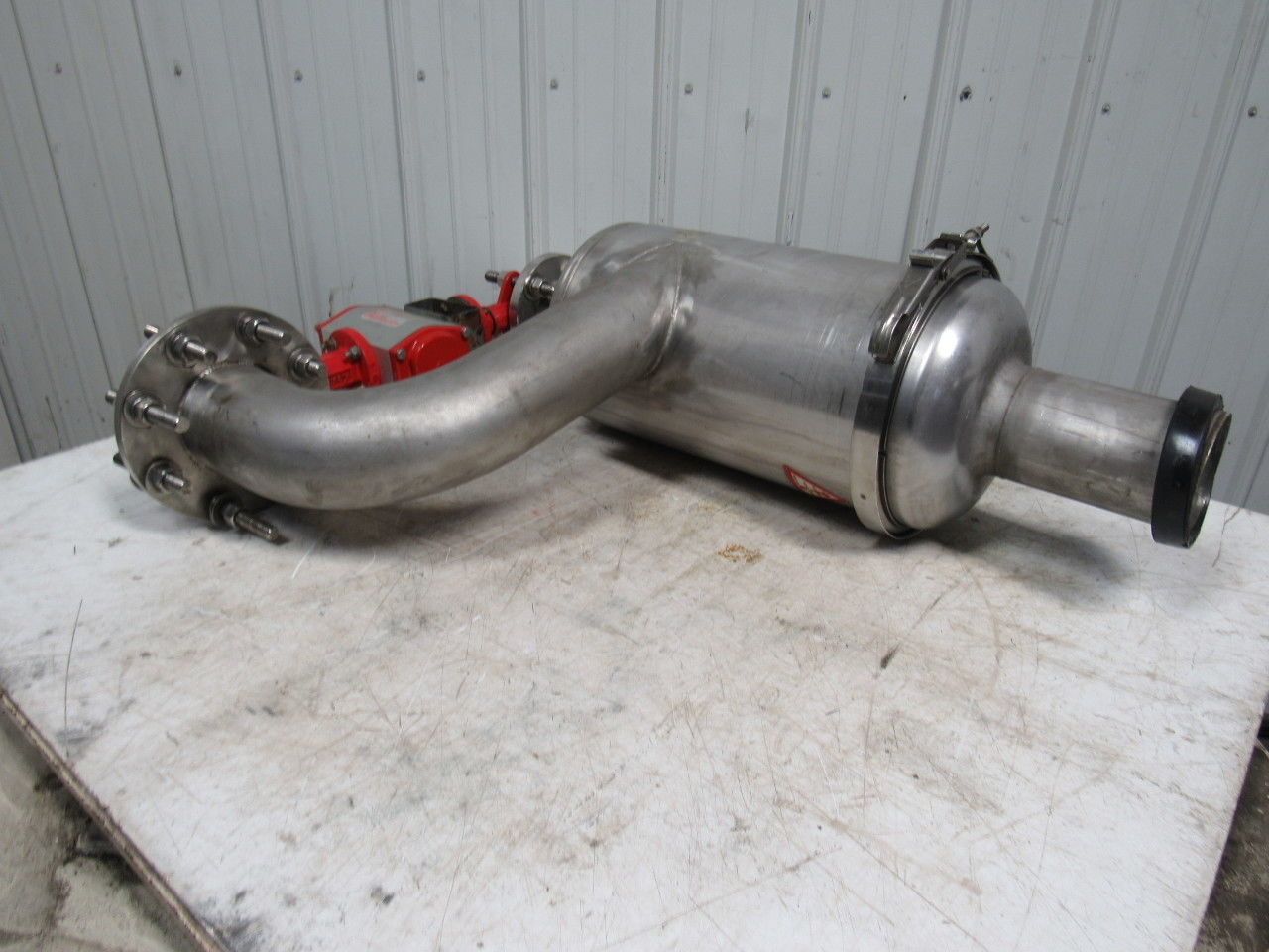 ZERO GRAVITY FILTERS  BRAY CONTROLS S.S.Filter Unit With Dual Valves & Actuator