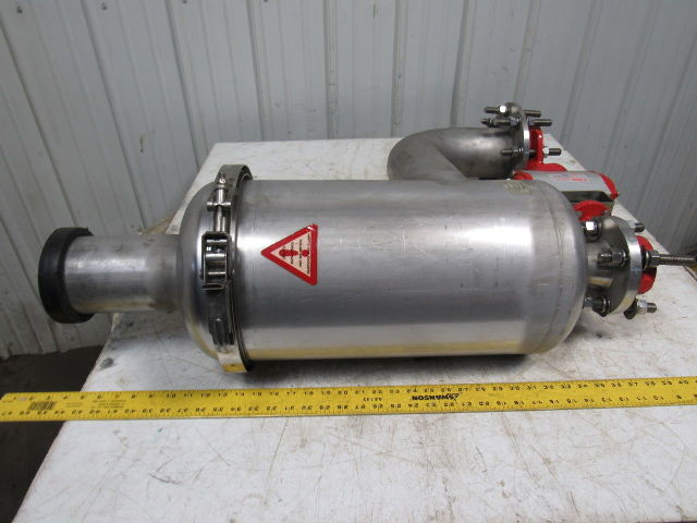 ZERO GRAVITY FILTERS BRAY CONTROLS S.S.Filter Unit W/Dual Valves & Actuator