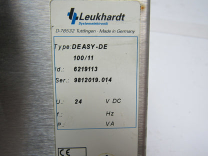 Leukhardt 100/11 6219113 Type DEASY-DE PLC Controller
