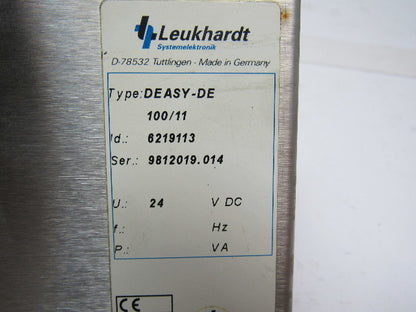 Leukhardt 100/11 6219113 Type DEASY-DE PLC Controller
