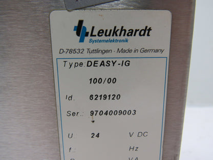Leukhardt 100/00 6219120 Type DEASY-IG PLC Controller