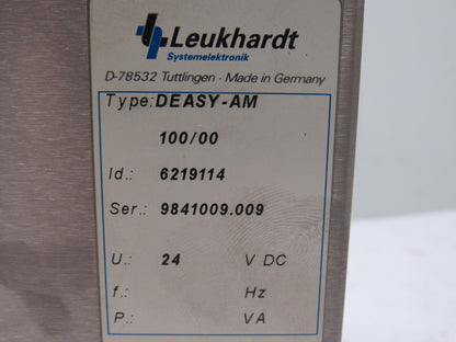 Leukhardt 100/00 6219114 Type DEASY-AM PLC Controller