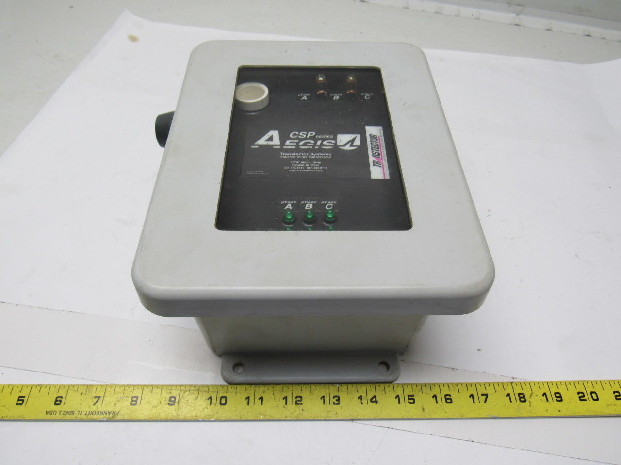 AGEIS 1102-009-13 AEGIS CSP 480-3D Series CSP Surge Suppressor 480V 1.5KV Peek