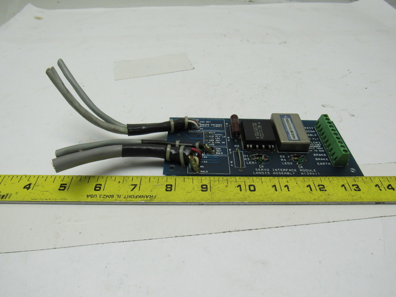 Landis A139411 Servo interface Module