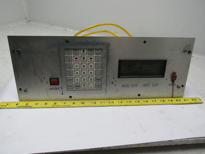 Wolter RPC 537 3 COMP ACAL 110/230V 50/60 Hz 60W Programmer Controller Assembly