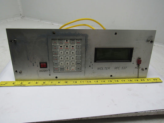 Wolter RPC 537 3 COMP ACAL 110/230V 50/60 Hz 60W Programmer Controller Assembly