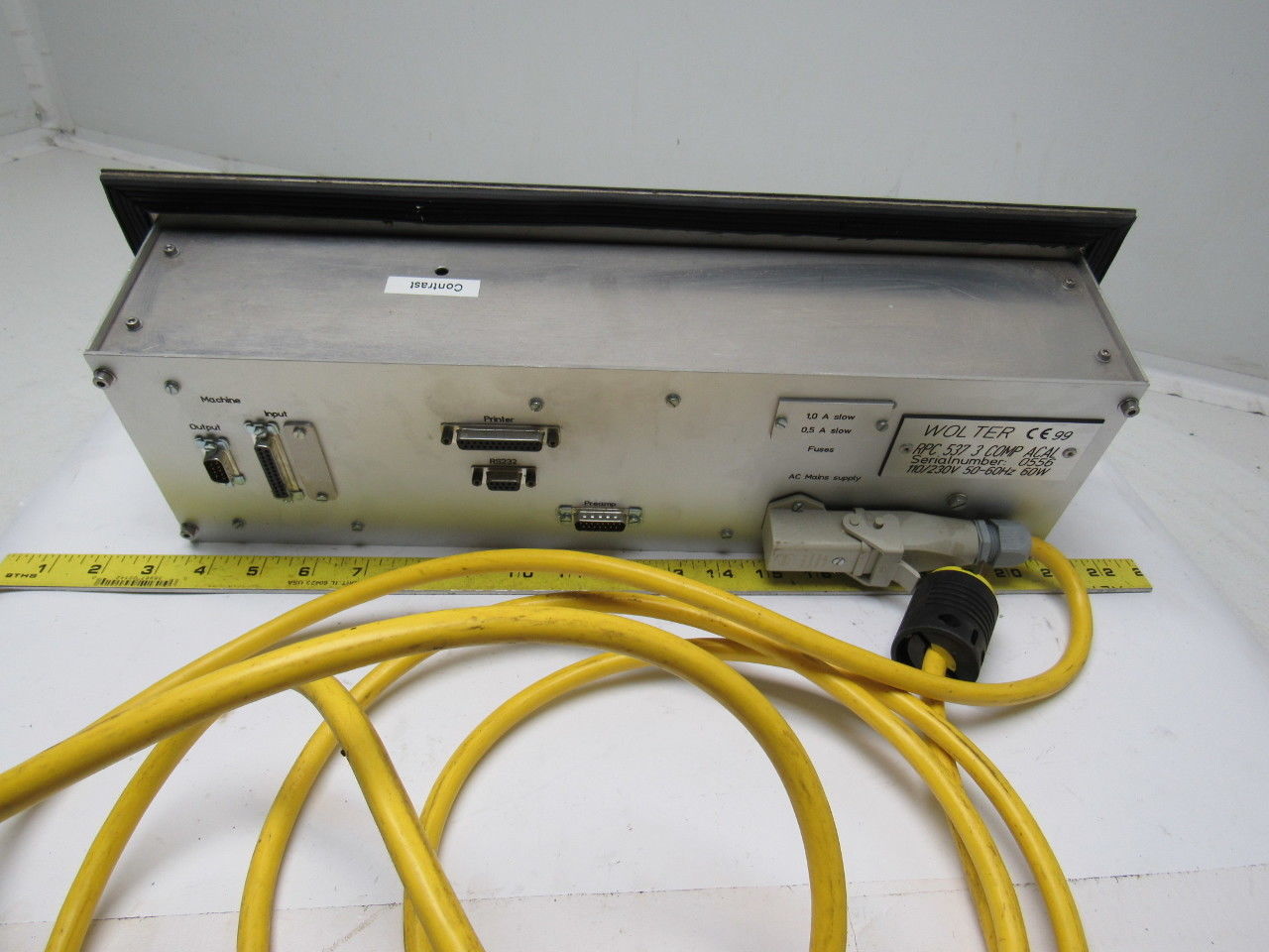 Wolter RPC 537 3 COMP ACAL 110/230V 50/60 Hz 60W Programmer Controller Assembly