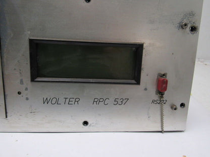 Wolter RPC 537 3 COMP ACAL 110/230V 50/60 Hz 60W Programmer Controller Assembly