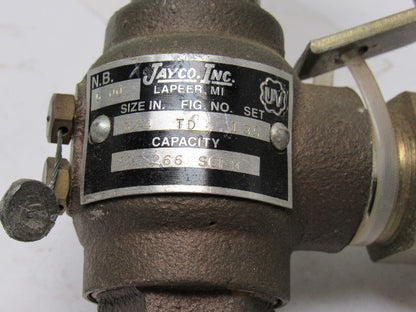 Jayco Inc. 3/4'' TD 135  Air Pressure Relief Valve W/Festo Muffler