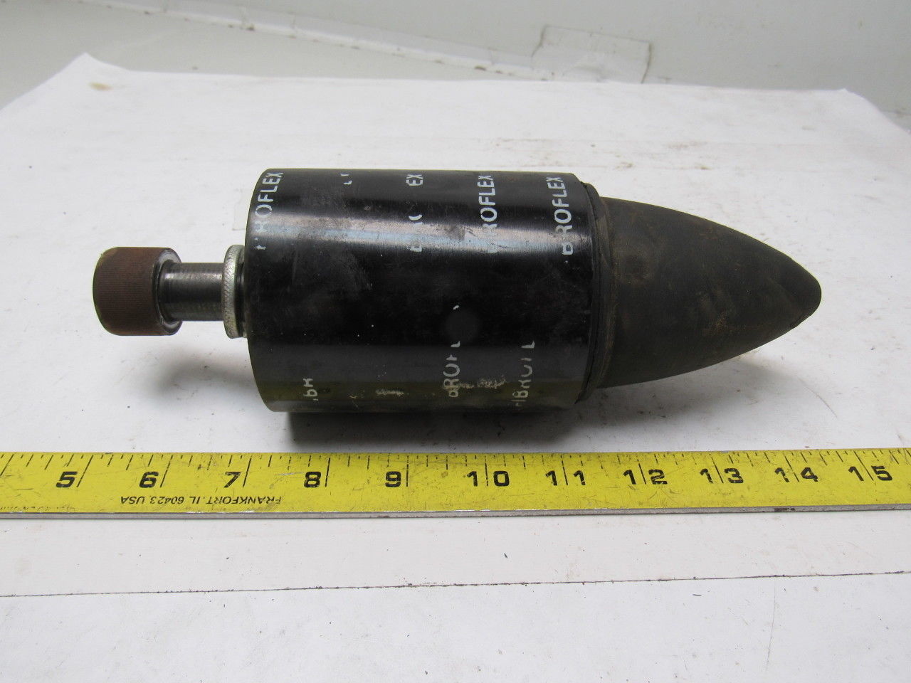 Fibroflex Vibration Isolation Bumper Mount  3-1/8" x 4" Base W/3"x 3-3/4"Cone Tip