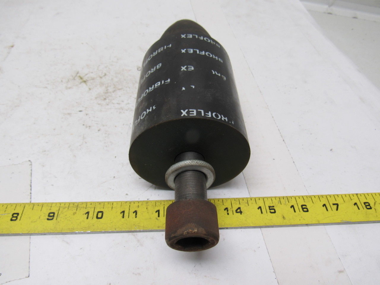 Fibroflex Vibration Isolation Bumper Mount  3-1/8" x 4" Base W/3"x 3-3/4"Cone Tip