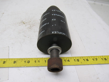 Fibroflex Vibration Isolation Bumper Mount  3-1/8" x 4" Base W/3"x 3-3/4"Cone Tip