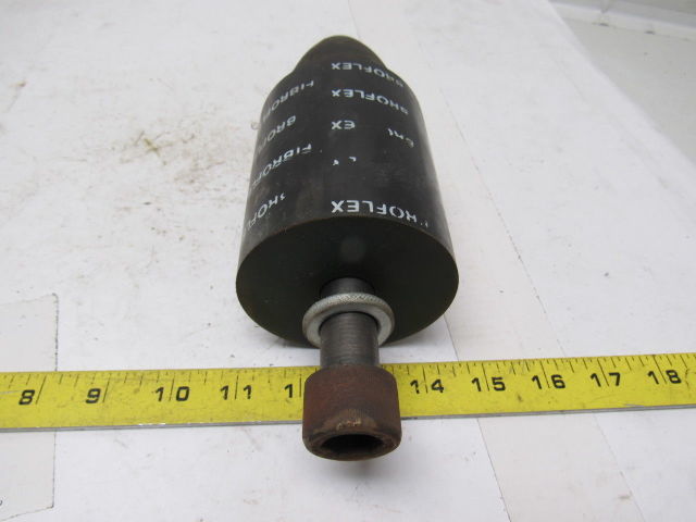 Fibroflex Vibration Isolation Bumper Mount  3-1/8" x 4" Base W/3"x 3-3/4"Cone Tip