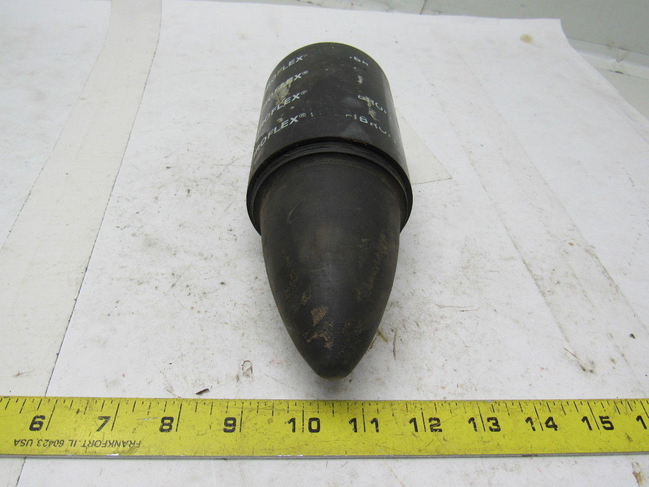 Fibroflex Vibration Isolation Bumper Mount  3-1/8" x 4" Base W/3"x 3-3/4"Cone Tip