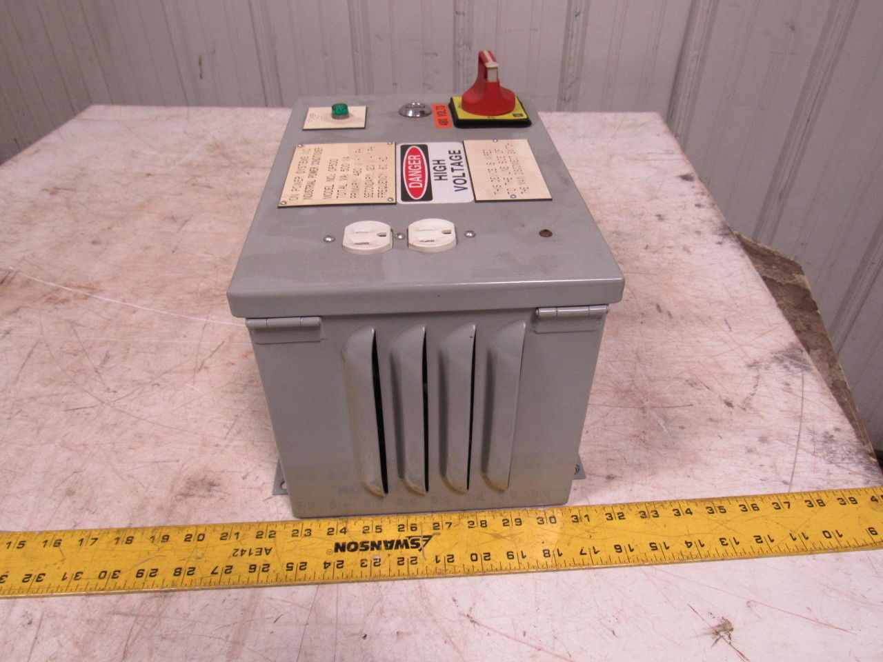 On Power Systems OP500 Power Conditioner Transformer 500VA 480V Pri 120V Sec.