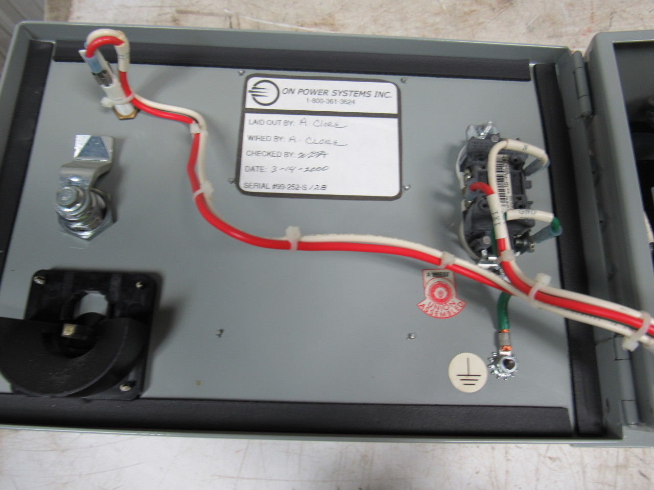 On Power Systems OP500 Power Conditioner Transformer 500VA 480V Pri 120V Sec.